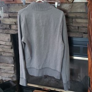 Hollister 3 button sweatshirt